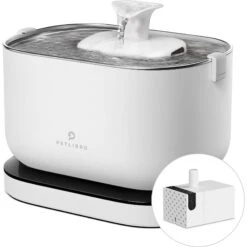 Petlibro Dockstream Battery Operated Cat Water Fountain -Meow Meals 842454 PT1. AC SS1800 V1684348672