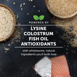 PetHonesty Dual Texture Immune Support Lysine Chews Supplement For Cats, 3.7-oz Bag -Meow Meals 845390 PT6. AC SS1800 V1689362274