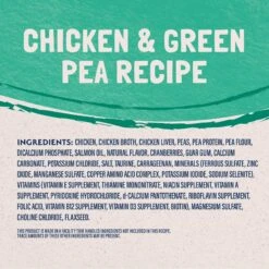 Natural Balance Limited Ingredient Chicken & Green Pea Recipe Wet Cat Food 14 Natural Balance Limited Ingredient Chicken & Green Pea Recipe Wet Cat Food -Meow Meals 86324 PT5. AC SS1800 V1670598532