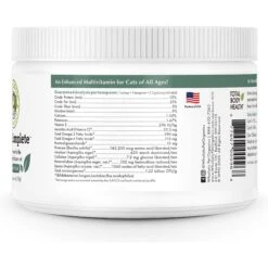 Wholistic Pet Organics Feline Complete Cat Supplement, 4-oz Bottle -Meow Meals 878126 PT3. AC SS1800 V1689795502