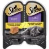 Sheba Perfect Portions Grain-Free Gourmet Chicken & Tuna Pate Entree Adult Wet Cat Food Trays -Meow Meals 87816 MAIN. AC SS1800 V1572551450