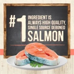 Merrick Limited Ingredient Diet Grain-Free Real Salmon Pate Recipe Canned Cat Food -Meow Meals 87837 PT2. AC SS1800 V1696263366