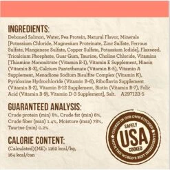 Merrick Limited Ingredient Diet Grain-Free Real Salmon Pate Recipe Canned Cat Food -Meow Meals 87837 PT4. AC SS1800 V1696266614