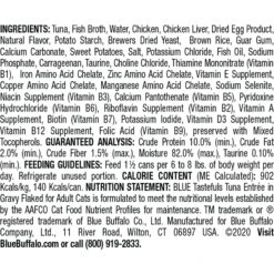 Blue Buffalo Tastefuls Natural Flaked Tuna Entree In Gravy Wet Cat Food, 5.5-oz Can, Case Of 12 11 Blue Buffalo Tastefuls Natural Flaked Tuna Entree In Gravy Wet Cat Food, 5.5-oz Can, Case Of 12 -Meow Meals 879198 PT1. AC SS1800 V1687358056