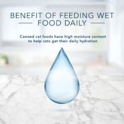 Blue Buffalo Tastefuls Natural Pate Ocean Fish & Tuna Entree Wet Cat Food, 3-oz Can, Case Of 12 -Meow Meals 879342 PT6. AC SS1800 V1687358392