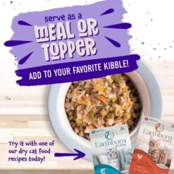 Earthborn Holistic Chicken Fricatssee Grain-Free Natural Adult Canned Cat Food 13 Earthborn Holistic Chicken Fricatssee Grain-Free Natural Adult Canned Cat Food -Meow Meals 88110 PT6. AC SS1800 V1684524206