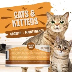 Earthborn Holistic Chicken Jumble With Liver Grain-Free Natural Canned Cat & Kitten Food -Meow Meals 88113 PT2. AC SS1800 V1466799384