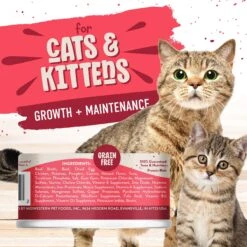 Earthborn Holistic Ranch House Stew Grain-Free Natural Canned Cat & Kitten Food -Meow Meals 88116 PT2. AC SS1800 V1466799420