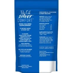 Tiki Cat Silver Comfort Chicken & Chicken Liver Recipe Grain-Free Wet Cat Food, 0.28-oz Pouch, Case Of 20 -Meow Meals 883494 PT1. AC SS1800 V1690558313