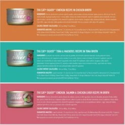 Tiki Cat Silver Variety Pack Grain-Free Wet Cat Food, 2.4-oz Can, Case Of 12 -Meow Meals 883606 PT2. AC SS1800 V1690570658