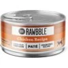 BIXBI Rawbble Chicken Pate Wet Food For Cats, 2.75-oz Can, Case Of 24 -Meow Meals 895278 MAIN. AC SS1800 V1689014085