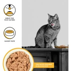 BIXBI Rawbble Tuna Pate Wet Food For Cats, 2.75-oz Can, Case Of 24 -Meow Meals 895310 PT1. AC SS1800 V1689014993