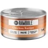 BIXBI Rawbble Chicken Pate Wet Food For Cats, 5-oz Can, Case Of 24 -Meow Meals 895406 MAIN. AC SS1800 V1689015535