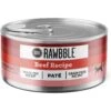 BIXBI Rawbble Beef Pate Wet Food For Cats, 5-oz Can, Case Of 24 -Meow Meals 895422 MAIN. AC SS1800 V1689014082