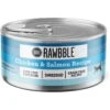 BIXBI Rawbble Chicken & Salmon Shreds In Broth Wet Food For Cats, 5-oz Can, Case Of 24 -Meow Meals 895470 MAIN. AC SS1800 V1689015542
