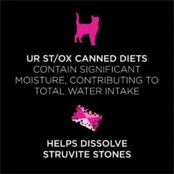 Purina Pro Plan Veterinary Diets UR Urinary St/Ox Savory Selects Salmon In Sauce Wet Cat Food -Meow Meals 89777 PT3. AC SS1800 V1700162507