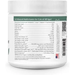 Wholistic Pet Organics Feline Complete Powder Supplement For Cats, 8-oz Jar -Meow Meals 898118 PT2. AC SS1800 V1689963551