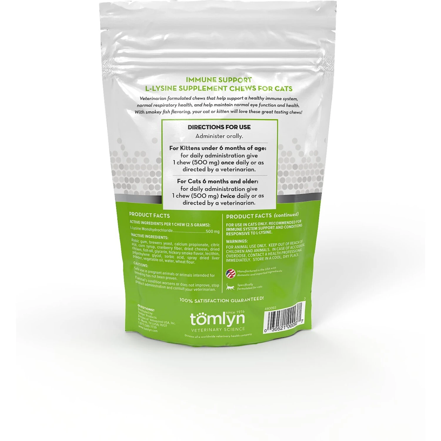 Tomlyn Immune Support Hickory Flavored Soft Chews Immune Supplement For Cats 4 Tomlyn Immune Support Hickory Flavored Soft Chews Immune Supplement For Cats - Image 2