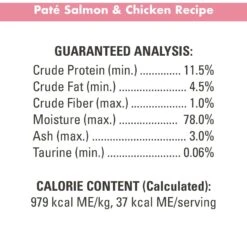 Nutro Perfect Portions Grain-Free Salmon & Chicken Pate Recipe Adult Wet Cat Food Trays 17 Nutro Perfect Portions Grain-Free Salmon & Chicken Pate Recipe Adult Wet Cat Food Trays -Meow Meals 90620 PT6. AC SS1800 V1702678680