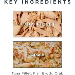 Reveal Natural Grain-Free Tuna With Crab In Broth Flavored Wet Cat Food, 2.47-oz Can, Case Of 24 & Reveal Natural Grain-Free Tuna Fillet With Shrimp In Broth Flavored Wet Cat Food, 2.47-oz Can, Case Of 24 -Meow Meals 906766 PT4. AC SS1800 V1687960926