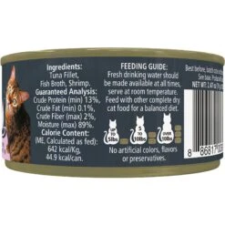 Reveal Natural Grain-Free Tuna With Crab In Broth Flavored Wet Cat Food, 2.47-oz Can, Case Of 24 & Reveal Natural Grain-Free Tuna Fillet With Shrimp In Broth Flavored Wet Cat Food, 2.47-oz Can, Case Of 24 -Meow Meals 906766 PT6. AC SS1800 V1687957493
