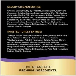 Sheba Perfect Portions Poultry Entrees Pate Variety Pack Adult Wet Cat Food Trays -Meow Meals 91472 PT5. AC SS1800 V1672952428