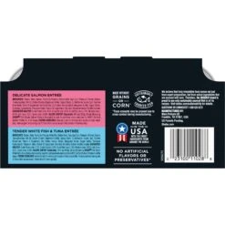 Sheba Perfect Portions Grain-Free Seafood Entrees Pate Variety Pack Adult Wet Cat Food Trays -Meow Meals 91473 PT1. AC SS1800 V1672936494