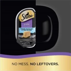 Sheba Perfect Portions Grain-Free Seafood Entrees Pate Variety Pack Adult Wet Cat Food Trays -Meow Meals 91473 PT4. AC SS1800 V1626816168