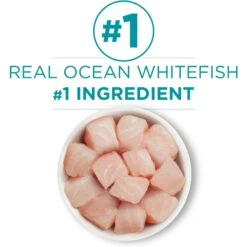 Purina ONE Ocean Whitefish Recipe Pate Grain-Free Natural High Protein Canned Cat Food, 3-oz, Case Of 24 -Meow Meals 91557 PT3. AC SS1800 V1657661111