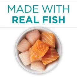 Purina ONE True Instinct Salmon & Trout Recipe In Sauce Natural High Protein Canned Cat Food -Meow Meals 91561 PT3. AC SS1800 V1653341187