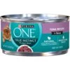 Purina ONE True Instinct Tuna Recipe In Sauce Natural High Protein Canned Cat Food, 3-oz, Case Of 24 -Meow Meals 91713 MAIN. AC SS1800 V1657661113