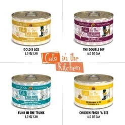 Weruva Cats In The Kitchen Goldie Lox & The 3 Fares Variety Pack Grain-Free Canned Cat Food -Meow Meals 92904 PT4. AC SS1800 V1600024261