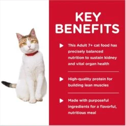 Hill's Science Diet Adult 7+ Healthy Cuisine Roasted Chicken & Rice Medley Canned Cat Food -Meow Meals 94016 PT3. AC SS1800 V1598143567