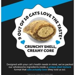 PetHonesty Skin & Coat Health Chews Supplement For Cats, 3.7-oz Bag -Meow Meals 941358 PT2. AC SS1800 V1696359639