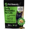 PetHonesty Probiotics Gut + Immune Health Chews Supplement For Cats, 3.7-oz Bag -Meow Meals 941374 MAIN. AC SS1800 V1693589421