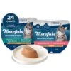 Blue Buffalo Tastefuls Spoonless Singles Whitefish, Tuna & Salmon Entree Variety Pack Adult Pate Wet Cat Food, 2.6-oz Twin Pack, Case Of 12 -Meow Meals 954222 MAIN. AC SS1800 V1695052218