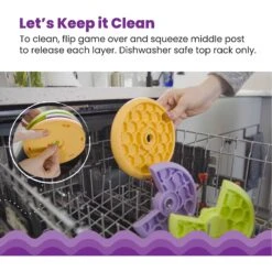 Catstages Kitty Lickin' Layers Multilayered Fun Puzzle Cat Feeder -Meow Meals 959526 PT6. AC SS1800 V1695649521