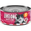 Livelong Healthy & Strong Yummy Meats Wet Cat Food, 5.5-oz Can, 24 Count -Meow Meals 964158 MAIN. AC SS1800 V1697115285