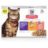 Hill's Science Diet Adult Sensitive Stomach & Skin Chicken & Beef, Salmon & Tuna Variety Pack Wet Cat Food, 2.8-oz Can, Case Of 12 -Meow Meals 974742 MAIN. AC SS1800 V1696603871