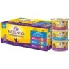 Wellness Complete Health Seafood Pate Favorites Variety Pack Grain-Free Wet Cat Food, 3-oz Can, Case Of 12 -Meow Meals 984646 MAIN. AC SS1800 V1699642760