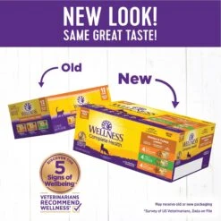 Wellness Complete Health Chicken & Turkey Lovers Gravies & Minced Variety Pack Grain-Free Wet Cat Food, 3-oz Can, Case Of 12 -Meow Meals 984662 PT1. AC SS1800 V1699642705