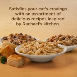 Rachael Ray Nutrish Chicken Lovers Variety Pack Natural Grain-Free Wet Cat Food & Rachael Ray Nutrish Ocean Lovers Variety Pack Natural Grain-Free Wet Cat Food -Meow Meals 986430 PT3. AC SS1800 V1698672321