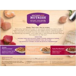 Rachael Ray Nutrish Chicken Lovers Variety Pack Natural Grain-Free Wet Cat Food & Rachael Ray Nutrish Ocean Lovers Variety Pack Natural Grain-Free Wet Cat Food -Meow Meals 986430 PT6. AC SS1800 V1698672780