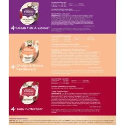Rachael Ray Nutrish Chicken Lovers Variety Pack Natural Grain-Free Wet Cat Food & Rachael Ray Nutrish Ocean Lovers Variety Pack Natural Grain-Free Wet Cat Food -Meow Meals 986430 PT7. AC SS1800 V1698672376