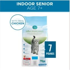 Fancy Feast Senior 7+ Chicken, Beef & Tuna Feasts Variety Pack Canned Cat Food & Purina ONE Indoor Advantage Senior 7+ High Protein Natural Dry Cat Food -Meow Meals 986446 PT6. AC SS1800 V1698672374