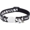 Red Dingo Reflective Ziggy Cat Collar -Meow Meals 990254 MAIN. AC SS1800 V1703277594