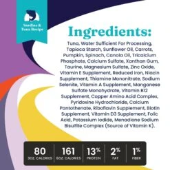 Solid Gold Five Oceans Shreds With Real Tuna Recipe In Gravy Grain-Free Canned Cat Food -Meow Meals 99172 PT3. AC SS1800 V1543523881