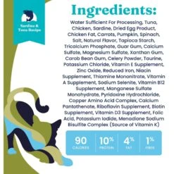 Solid Gold Flavorful Feast In Gravy With Real Tuna & Sardine Grain-Free Canned Cat Food, 3-oz, Case Of 12 -Meow Meals 99354 PT3. AC SS1800 V1543523920