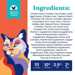 Solid Gold Wholesome Selects With Real Chicken & Liver Recipe In Gravy Grain-Free Canned Cat Food -Meow Meals 99356 PT3. AC SS1800 V1543524457