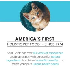 Solid Gold Purrfect Pairings Savory Mousse With Tuna & Goat Milk Grain-Free Cat Food Cups, 2.75-oz, Case Of 6 -Meow Meals 99374 PT4. AC SS1800 V1543527766